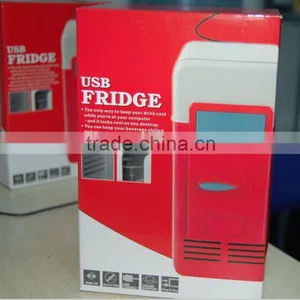 Home and Car Used Desktop Mini Usb Fridge Cooler&warmer |portable Mini Fridge for Christmas Gift thumbnail-2