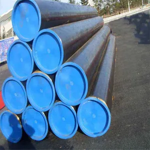 Tube Pipe Iron Round Steel Seamless 300MM Diameter 10mm Thick Q345b Sae1518 St52 A52 Grade B Material Black Free Cutting thumbnail-4