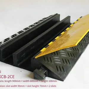 Jiulei Brand Jl-xcb-2ce Rubber and Plastic Bridge Belt [manufacturer] Length: 900mm * Width: 600mm * Height: 100mm - Slot Width: 90mm * Slot Height: 70mm * 2 Wire Slots thumbnail-5