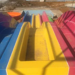 Large Water Park Slides, Directly Supplied by the Manufacturer. Suitable for Parks and Scenic Areas. Fiberglass Water Slides thumbnail-1