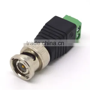 CAT5 To Camera CCTV BNC UTP Video Balun Connector Adapter BNC Plug For CCTV System thumbnail-1