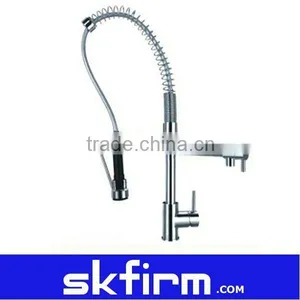 Hot Sell Pull Out Kitchen Faucet A Faucets w/ Dual Spray Kitchen Sink Faucet thumbnail-1