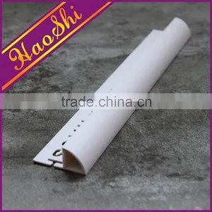 China First PVC Manufacturer Direct Competitive Price Round Edge Plastic Tile Edge Trim thumbnail-3