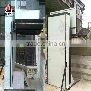 350kg 1.5m,2m,2.5m,3m,3.5m,4m,4.5m,5m Hydraulic Disabled Electric Wheelchair Lift/wheelchair Disabled Elevator thumbnail-6
