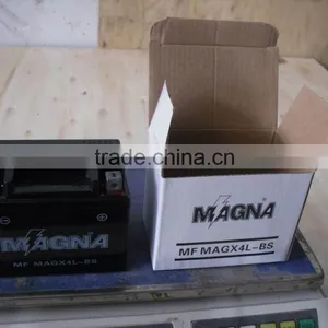 12V4Ah Motorcycle Battery YTX5L-BS Sealed Maintenance Free thumbnail-1