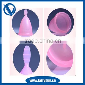 Girls Vagina Period FDA Approved Soft Silicone Female Menstrual Cup thumbnail-2
