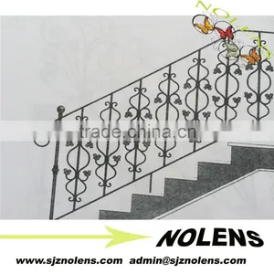 Indoor Wrought Iron Staircase/outdoor Wrought Iron Railings thumbnail-1