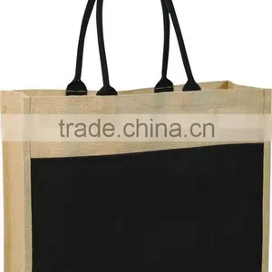 Popular Handled Style Ladies Fashion Jute Bag Eco-friendly Jute Bag thumbnail-1