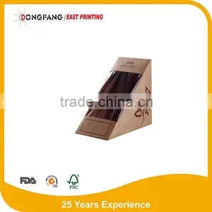 New Paper Sandwich Packgingbox Manufacturer Cheap Paper Sandwich Box thumbnail-2