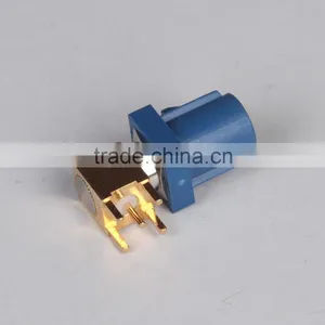 (skype:2859709271@qq.com) Fakra C Male PCB Mount Connector for Blue GPS Telematics or Navigation thumbnail-3