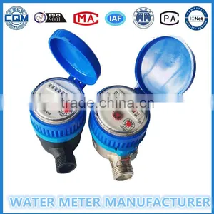DN15MM Nylon Plastic Water Meter,single Jet Water Meter thumbnail-3