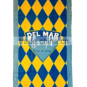 Promotional Custom Microfiber Sublimation Beach Towel Quality Choice thumbnail-5