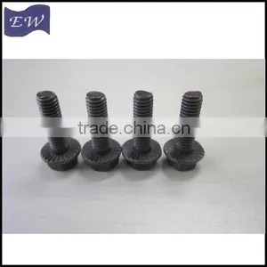 Black Hex Flange Bolt M6x20(DIN6921) thumbnail-1
