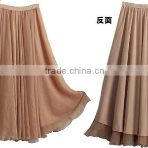 Ladies Chiffon Bohemian Long Style Dress thumbnail-1