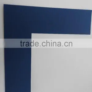 Acid-Free Blue Chip Color, Black or White or Cream Core Matboard for Picture Frames thumbnail-1