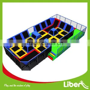 China Professional Manufacturer Trampoline With Foam Pit and Dodge Ball, Gymnastic Trampoline Cloth for Sal (5.LE.T8.409.132.00) thumbnail-5