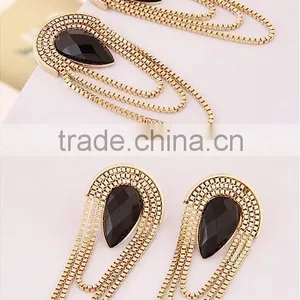 The New Bohemian Long High Temperament Tassel Exaggerated Earring Factory China thumbnail-5