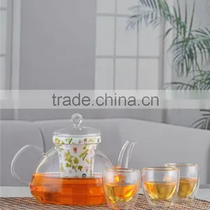 8oz Insulated Double Wall Coffee Cup Double Wall Glass Cups Pyrex Mugs Double Wall Cold Drink Cup thumbnail-1
