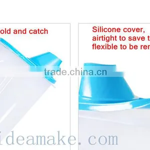 2015 New Product Food Grade Plastic Airtight Food Container Set thumbnail-5