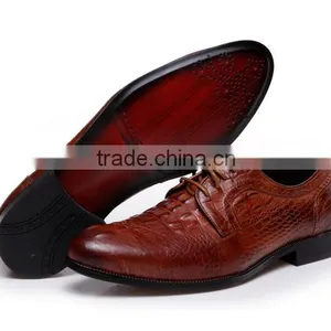 China Factory Handmade Leather Pointed Causual Men Shoes thumbnail-3