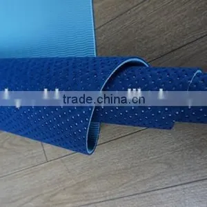 Eco Safe Non Toxic Non-skid TPE Yoga Mat With Eyelet Hole thumbnail-3