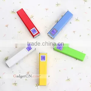 OBOE Promotion Gift Power Bank 2600 Mah With LCD Indicator thumbnail-1