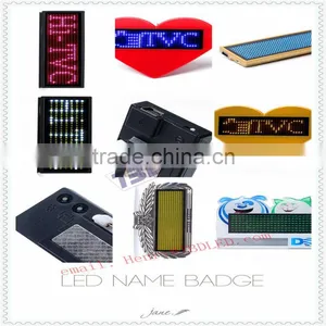 B1236 Red Led Name Badge,led Name Tags,led Name Card thumbnail-4
