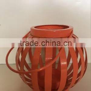 China Factory Hanging Metal Candle Holder and Lantern Home Decoration thumbnail-2
