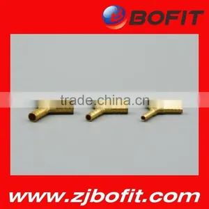 Hot Selling Flare Tube Fittingpressure Gauge Syphon Solid Brass thumbnail-1