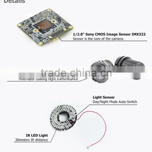 PLV Best Selling Cmos Home Security Kamera 1080p Infrared Bullet 2.0 mp hd Cctv Camera thumbnail-3