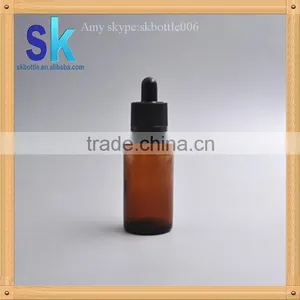 Essential Oil /e Liquid Glass Bottles Glass Dropper Bottle 30ml Amber in the Tubes thumbnail-3