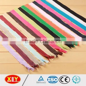 Hot Sale Custom Length Ykk Color Invisible Zipper , Garments Zipper thumbnail-2