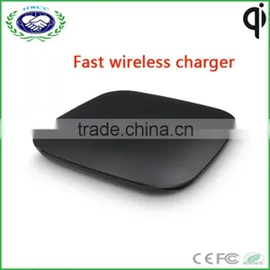 2016 New Arrived 9v Fast Charger qi Wireless Chager for Samsung Note5 S6 Edge thumbnail-1