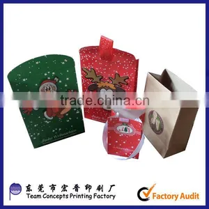 Custom Chrismas Design Chocolate Cute Children Food Bag thumbnail-1