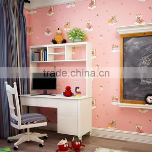 Plain Wallpaper/kids Wallpaper Wallcovering/non Woven Wallpaper thumbnail-2