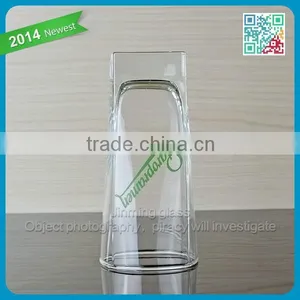 Tall Drinking Glass Milk Cup Heavy Drinking Milk Glass Cups thumbnail-4