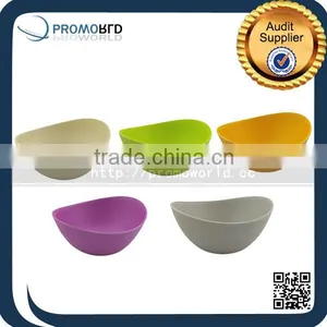Eco-friendly Bamboo Fiber Natural Salad Bowls Colorful Dinnerware Sets thumbnail-1