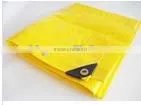 10'X12' Standard Duty Tarps Yellow Poly Tarps,Yellow PE Tarpaulin thumbnail-1