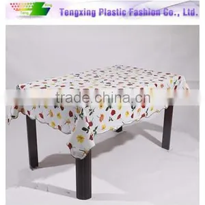 Printed Square Pvc Tablecloth thumbnail-1