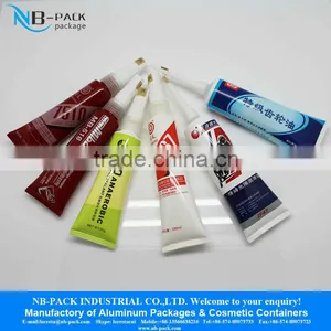 6oz White Plastic Tube Cosmetic Tube thumbnail-4