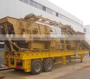 High Capacity Portable Rock Crushing Plant thumbnail-1