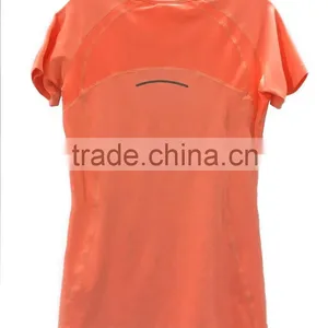 Santic Woman Custom Running Wear OEM Service Running Short Sleeve Shirt thumbnail-2