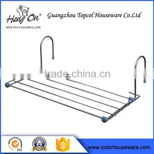 Stainless Steel Adjustable Stand Clothes Hanger Rack thumbnail-2
