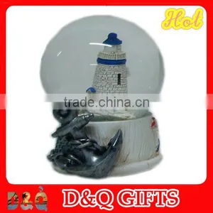 Customed Nautical Polyresin Nice Water Globle-80MM thumbnail-1