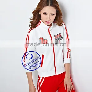 Custom High Quality Women's Printed Zipper-up Sweatshirt thumbnail-3