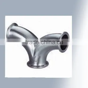 Stainless Steel Sanitary Pipe Fittings& Clamp Elbow thumbnail-5