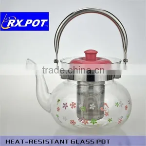 Heat -resistant Stove Top Glass Coffee Pot/kettle 1300J/1600J/2200J thumbnail-3