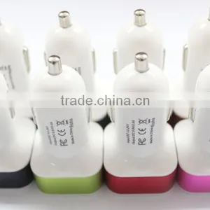 5V 1A 2.1A Dual USB Car Charger With 2 Port thumbnail-2