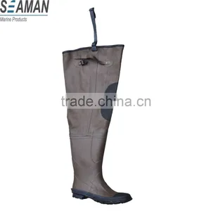 Rubber Hip Wader With Belt Loop and Takeup Strap thumbnail-1