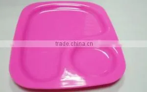 Hot Sale BPA Free 9" Silicone Baby Divided Plate thumbnail-3